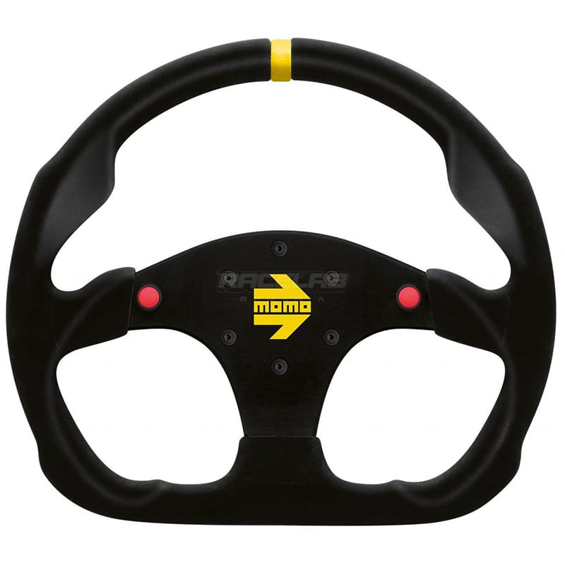 Volan Sport MOMO 30/30B Piele Intoarsa