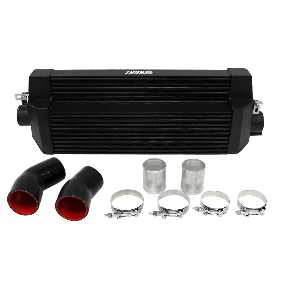 Intercooler Audi A4 Q5 B9 2020+, intrare/ieșire de 70mm, negru