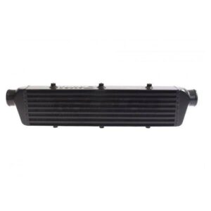 Intercooler universal 550x140x65, intrare/ieșire de 57mm, negru
