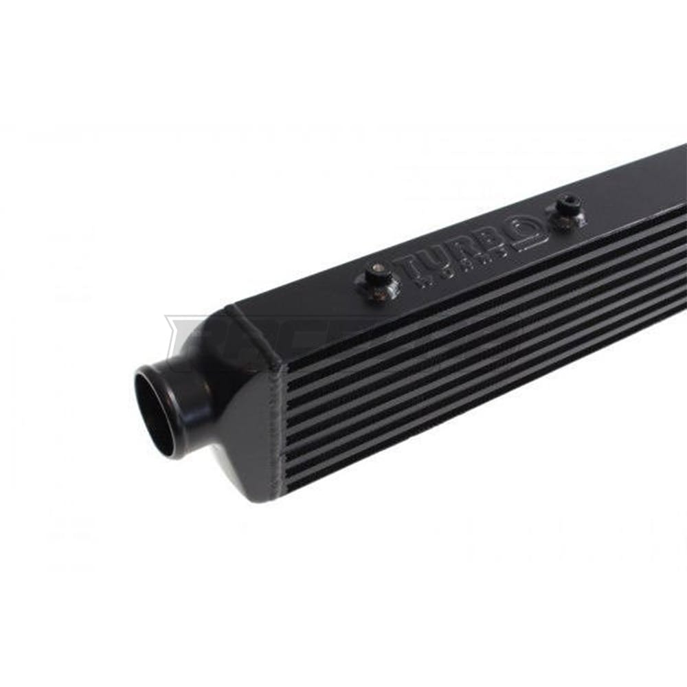 Intercooler universal 550x230x65, intrare/ieșire de 57mm, negru - imagine 3