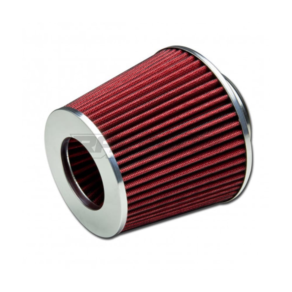Filtru aer sport universal, mare ROSU, 63MM