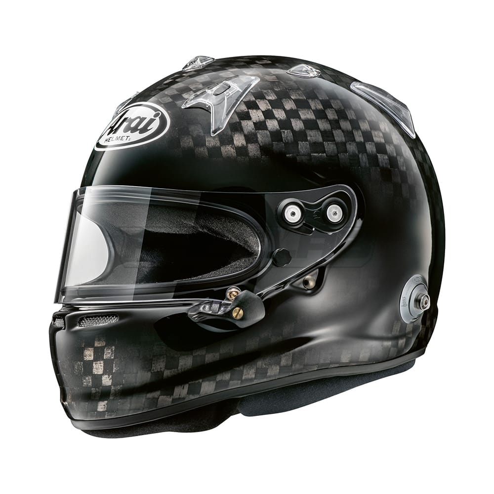 Casca Arai GP-7 SRC cu FIA, HANS