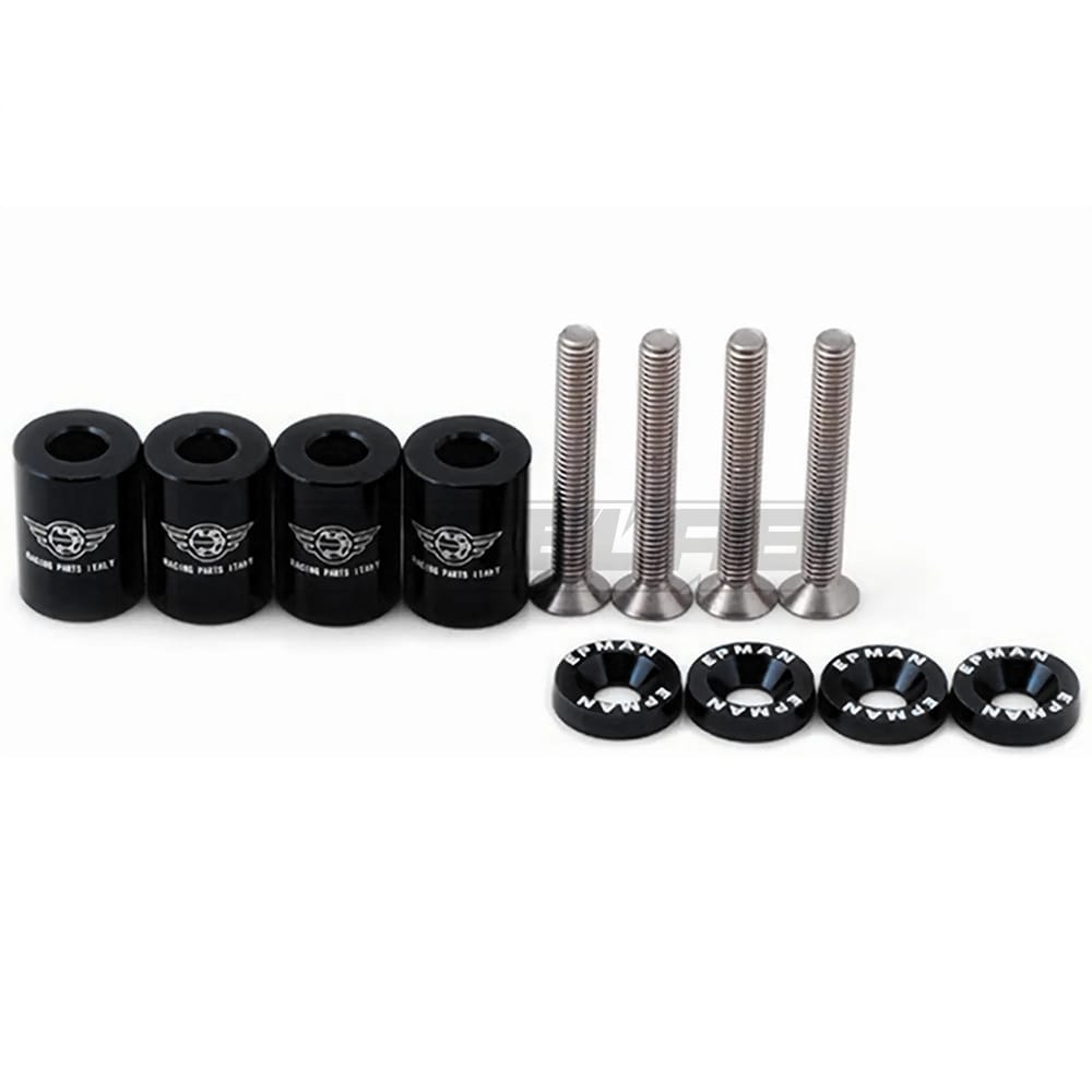 Suport ridicare capota 6mm NEGRU