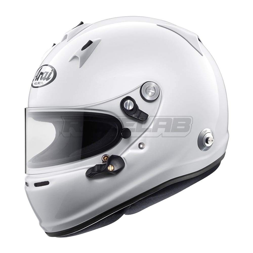 Casca Arai GP-6 PED cu FIA, HANS