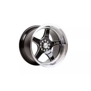 Jante 59°North Wheels D-004 11x18" ET15 5x114/5x120 Black/champer