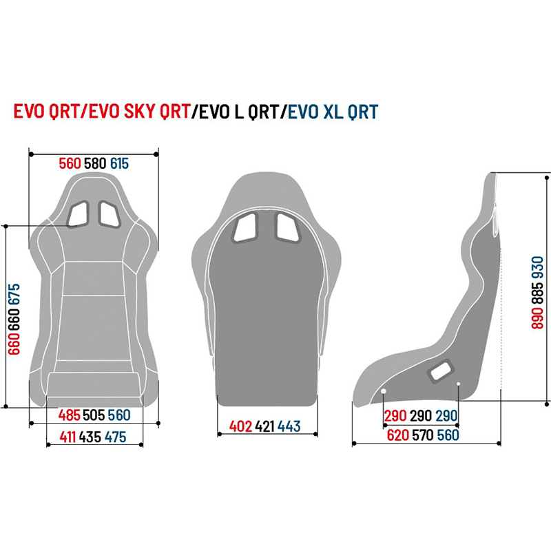 Scaun sport Sparco EVO XL QRT - imagine 2