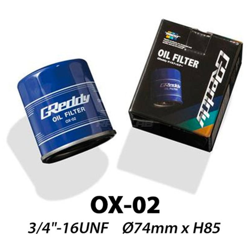 Filtru Ulei GReddy OX-02 3/4"-16 UNF Toyota 1JZ & 2JZ, Lexus