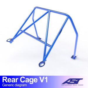 Roll Bar MAZDA MX-5 (NB) 2 uși Roadster Roll Cage V1