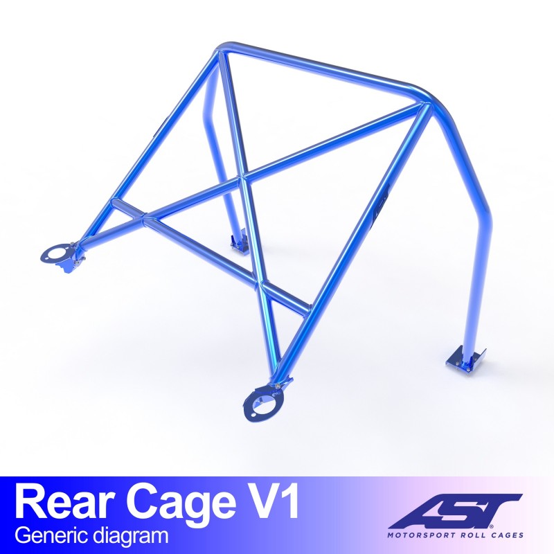 Roll Bar NISSAN Silvia (PS13) Coupe 2 usi CUSCA SPATE V1