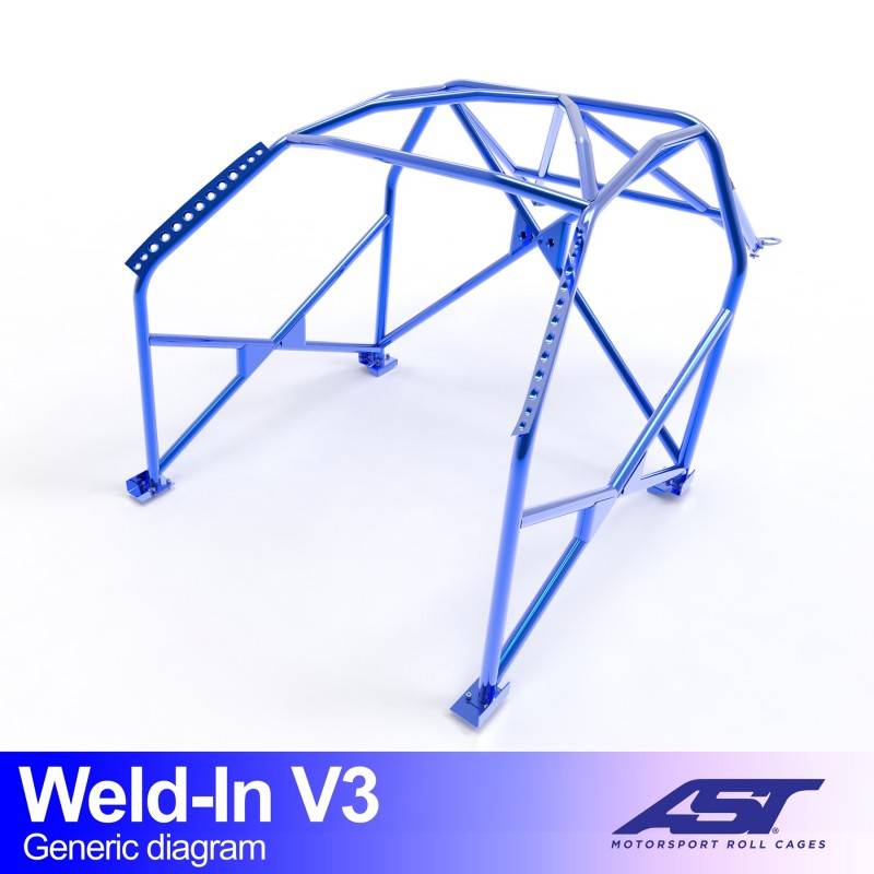 Roll Cage BMW (E46) Seria 3 3 usi Compact RWD SUDAT V3