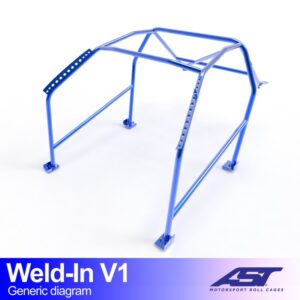 Roll Cage de protecție BMW (E46) Seria 3 Sedan 4 uși RWD SUDATĂ V1