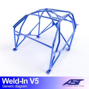 Roll Cage VW Golf (Mk4) Hatchback 3 uși 4Motion V5 SUDABIL