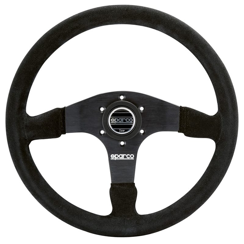 Volan Sport Sparco R375 Piele Intoarsa