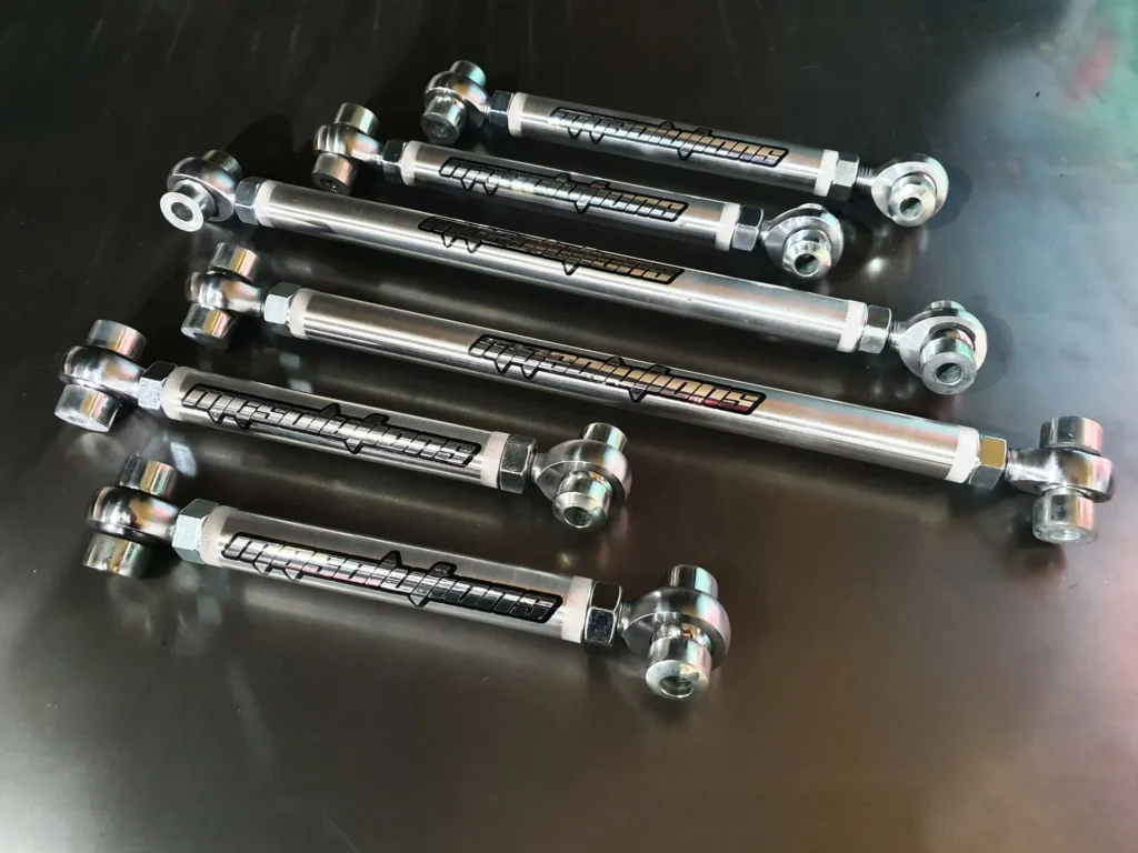 Kit Brațe Spate Reglabile – BMW E9X (Seria 3) / E8X (Seria 1)